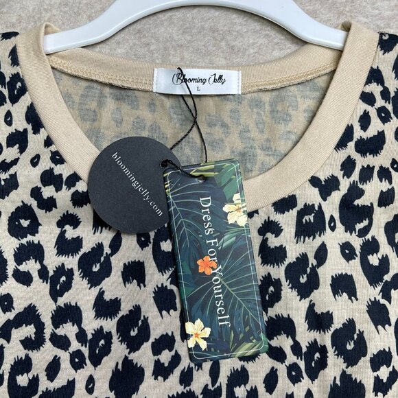 Animal print knit sleeveless separate - Picture 2 of 8